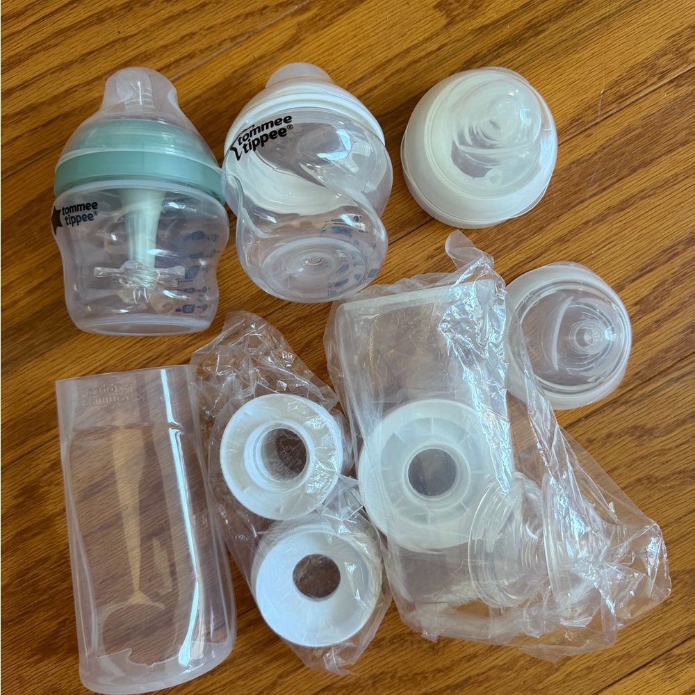 Tommee Tippee Baby Milk Bottle Set 5 oz Bottles